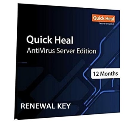 Quick Heal Server Renewal Key 1 User 1 Year